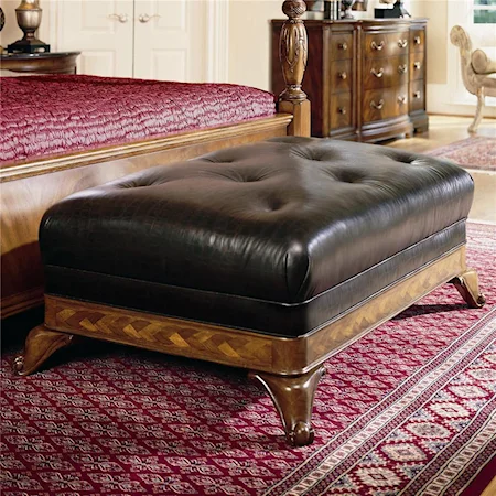 Leather End of Bed Bench
